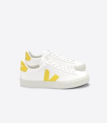 Veja Campo Chromefree Leren Tonic Adults Outlet Wit | XNLBH25166